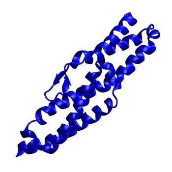 Structure preview of mdCATH 4akgA02